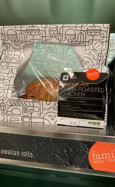 Publix Deli Lemon Pepper Oven-Roasted Chicken