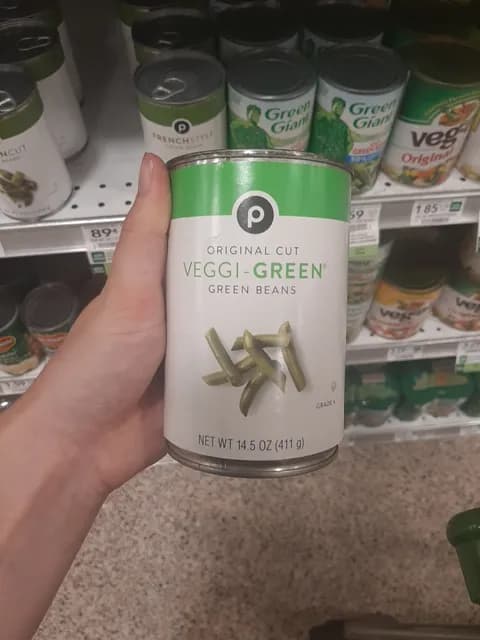 Publix Original Cut Veggi-Green Green Beans