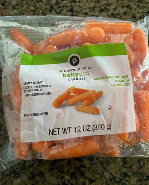 Publix Microwaveable Baby Cut Carrots