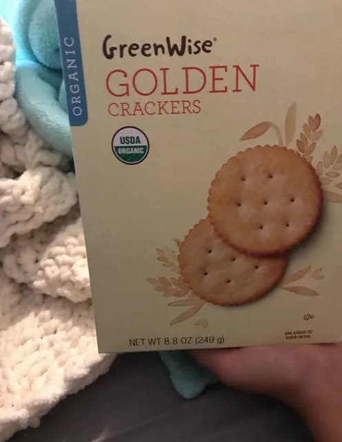 Greenwise Organic Golden Crackers