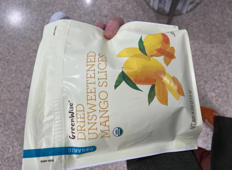 Greenwise Organic Dried Unsweetened Mango
