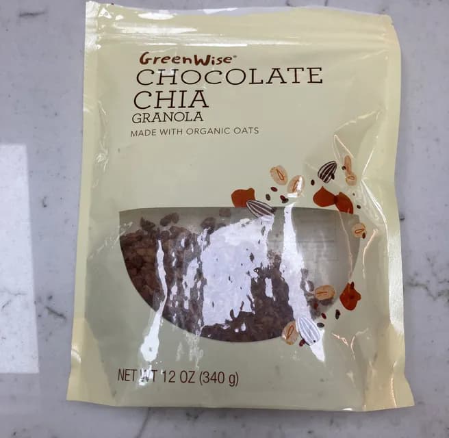 Greenwise Granola Chocolate Chia