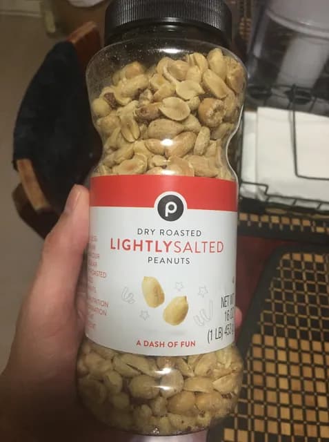 Publix Dry Roasted Lightly Salted Peanuts