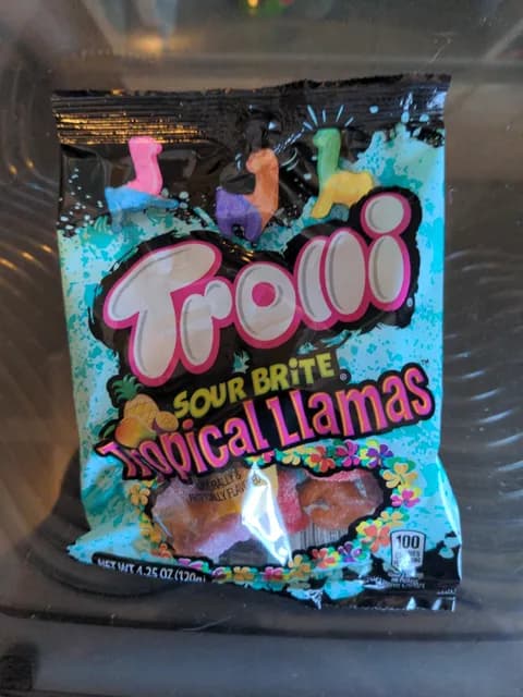 Trolli Sour Brite Tropical Llamas