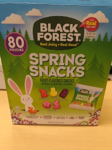 Black Forest Spring Snacks Fruit Flavored Snacks