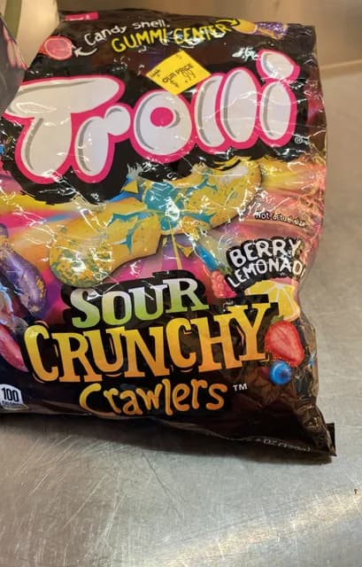 Trolli Sour Crunchy Crawlers Berry Lemonade