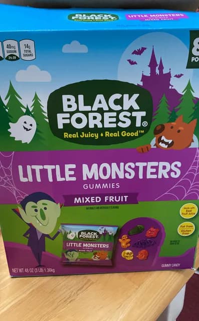 Black Forest Little Monsters Mixed Fruit Gummies