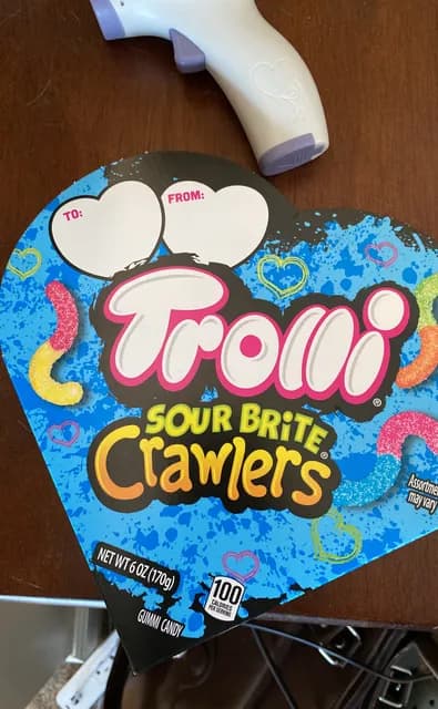 Trolli Sour Brite Crawlers Gummi Candy