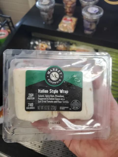 Market Sandwich Italian Style Wrap