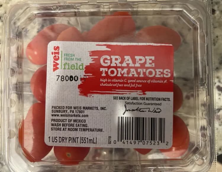 Weis Grape Tomatoes