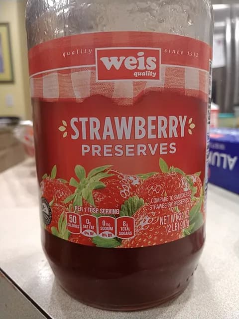 Weis Quality Strawberry Preserves