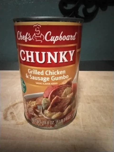 Chef'S Cupboard Chunky Grilled Chicken & Sausage Gumbo