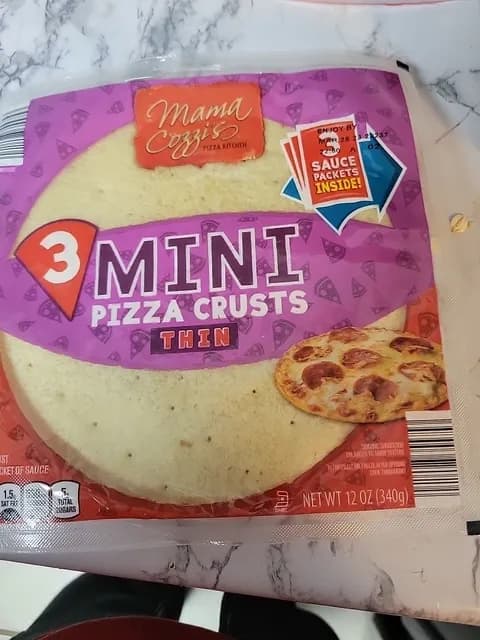 Mama Cozzi'S Mini Pizza Crusts Thin