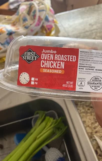 First Street Seasoned Jumbo Oven Roasted Chicken