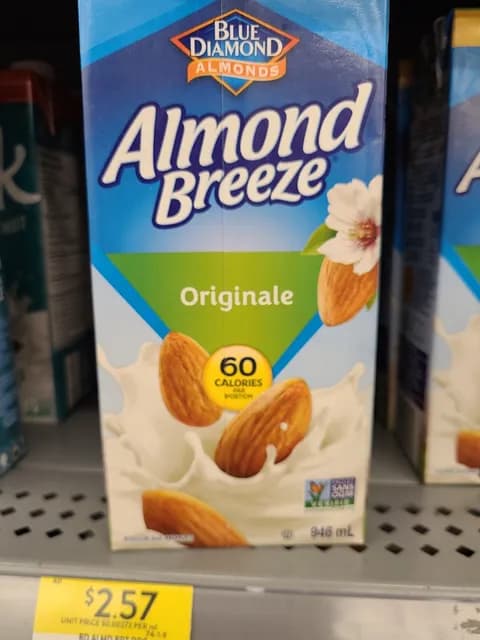 Blue Diamond Almonds Almond Breeze Originale