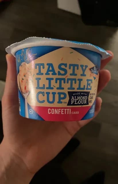 Blue Diamond Almonds Tasty Little Cup Confetti Cake