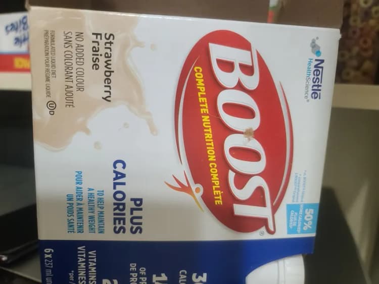 Nestle Boost Strawberry Flavored Milk