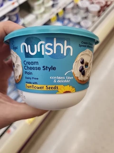 Nurishh Plain Cream Cheese Style Spread Alternative
