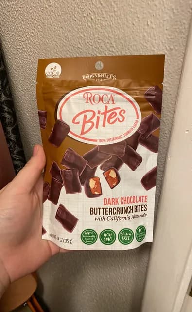 Roca Bites Dark Chocolate Butter Crunch Bites