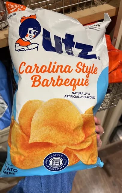 Utz Carolina Style Barbeque Potato Chips