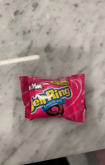 Joyva Jell Ring Chocolate Covered
