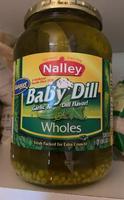 Nalley Baby Dill Garlic & Dill Flavor! Wholes