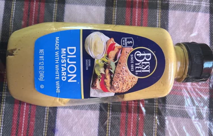 Best Yet Dijon Mustard Made With White Wine
