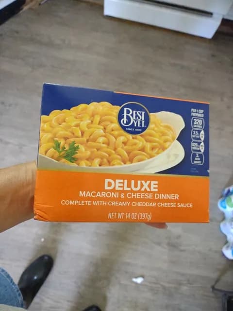 Best Yet Deluxe Macaroni & Cheese Dinner