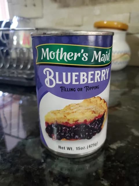 Mother'S Maid Blueberry Filling Or Topping