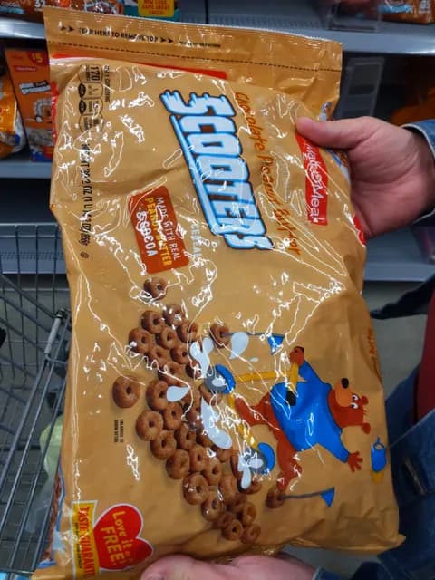 Malt-O-Meal Chocolate Peanut Butter Scooters Cereal