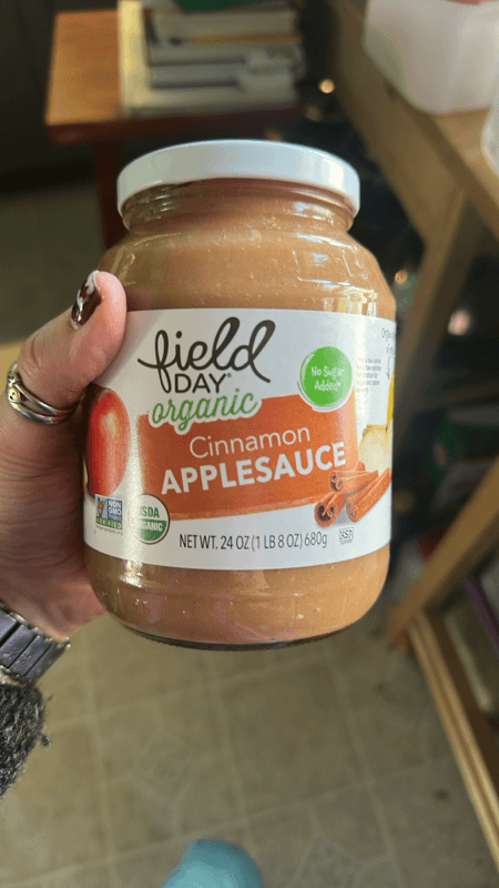 Field Day Organic Cinnamon Applesauce