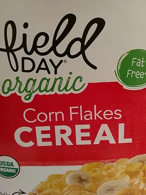 Field Day Organic Corn Flakes Cereal