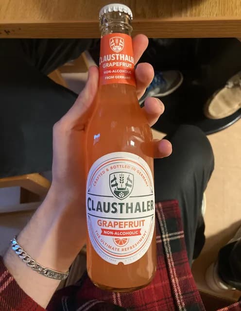 Clausthaler Non-Alcoholic Grapefruit Malt Beverage