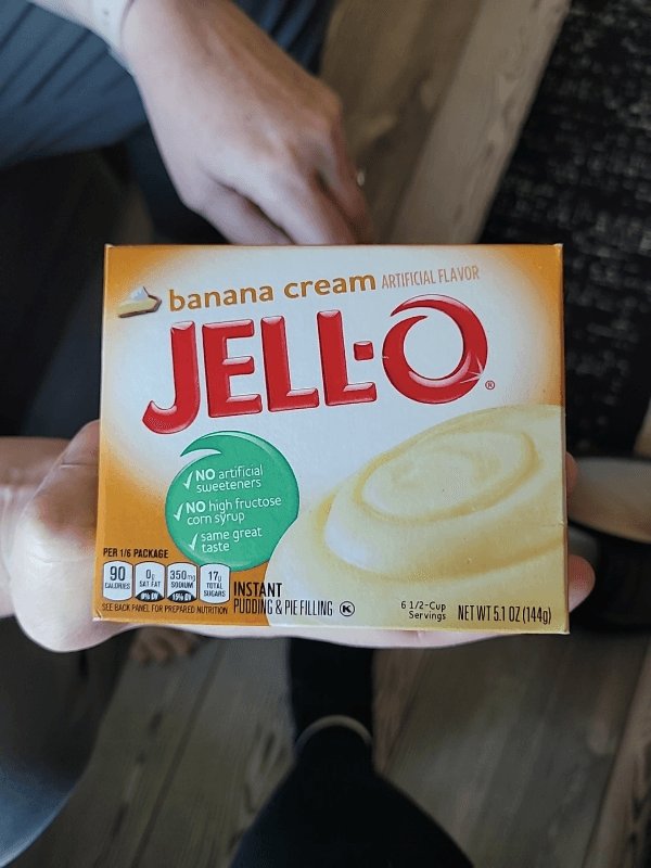 Jell-O Banana Cream Instant Pudding & Pie Filling Mix