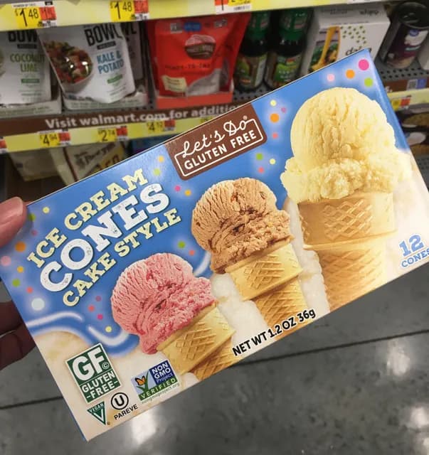 Let'S Do Gluten Free Ice Cream Cones Cake Style