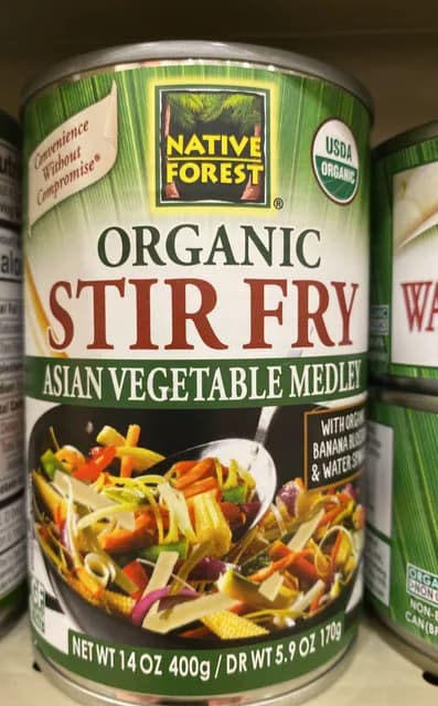 Native Forest Organic Stir Fry Asian Vegetable Medley