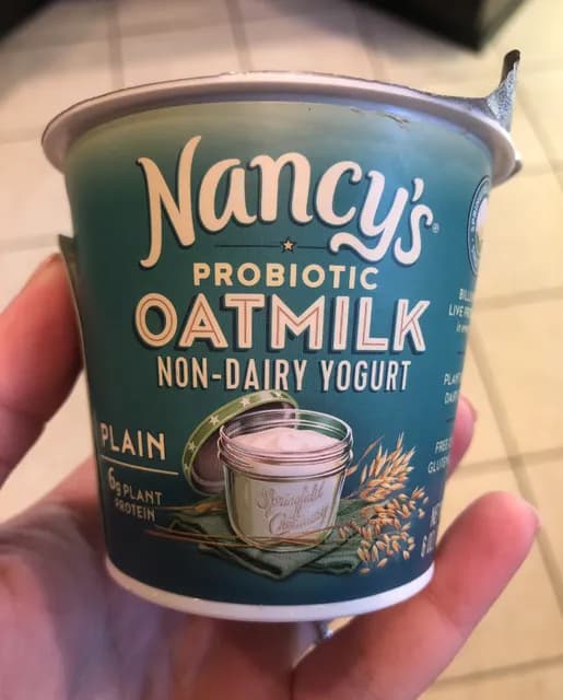 Nancy'S Probiotic Oatmilk Plain Non-Dairy Yogurt
