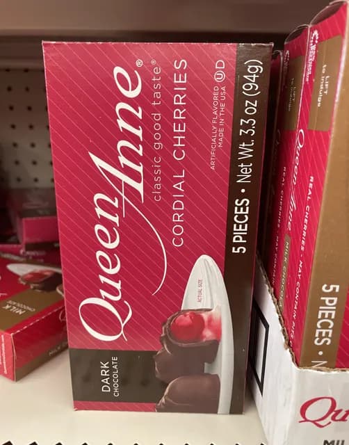 Queen Anne Dark Chocolate Cordial Cherries