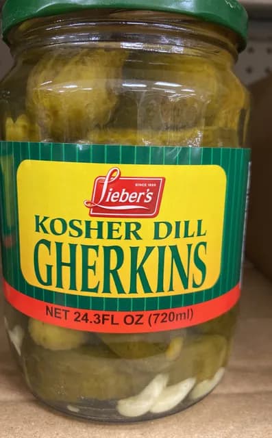 Lieber'S Kosher Dill Gherkins