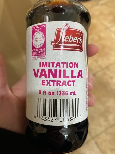 Lieber'S Imitation Vanilla Extract