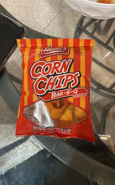 Lieber'S Corn Chips Bar-B-Q Flavored