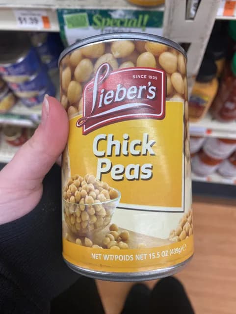 Lieber'S Chick Peas