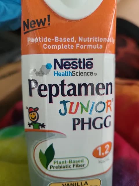 Nestle Health Science Peptamen Junior Phgg Vanilla