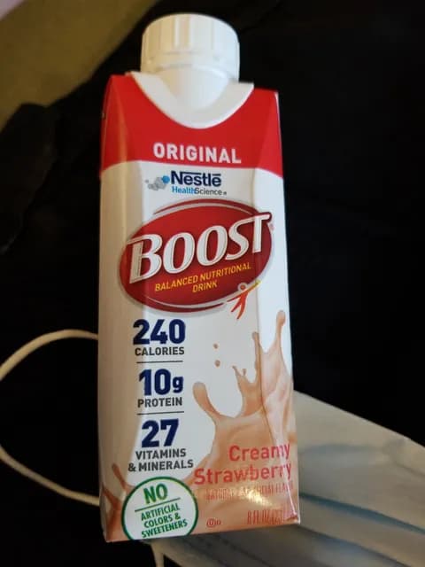 Nestle Health Science Boost Orginal Creamy Strawberry Balanced Nutritional Drink