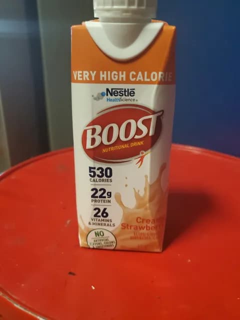 Nestle Boost Nutritional Drink, Creamy Strawberry Flavor