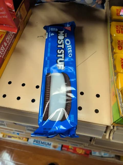 Nabisco Oreo The Most Stuf Chocolate Sandwich Cookies