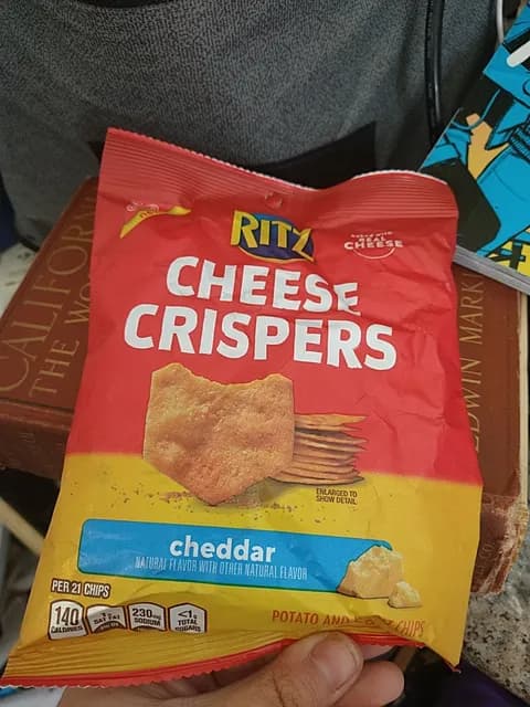 Ritz Cheese Crispers Cheddar