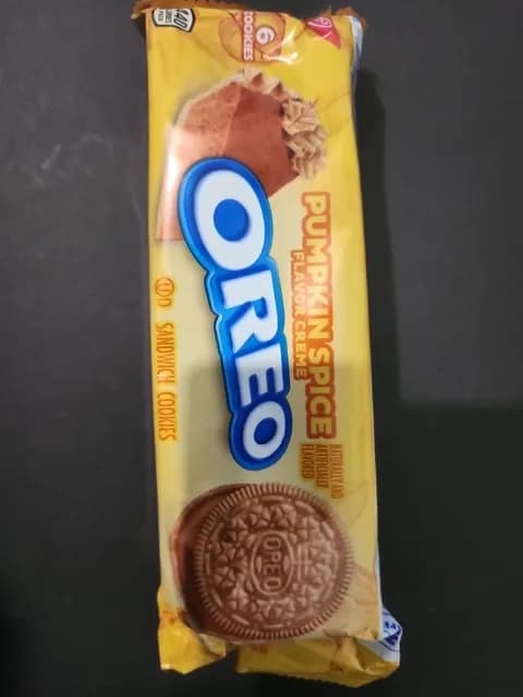 Oreo Pumpkin Spice Flavor Creme