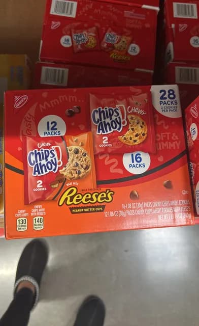 Nabisco Chewy Chips Ahoy! And Chewy Chips Ahoy! With Reese'S