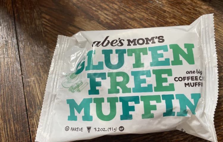 Abe'S Mom'S Gluten Free One Big Coffee Cake Muffin